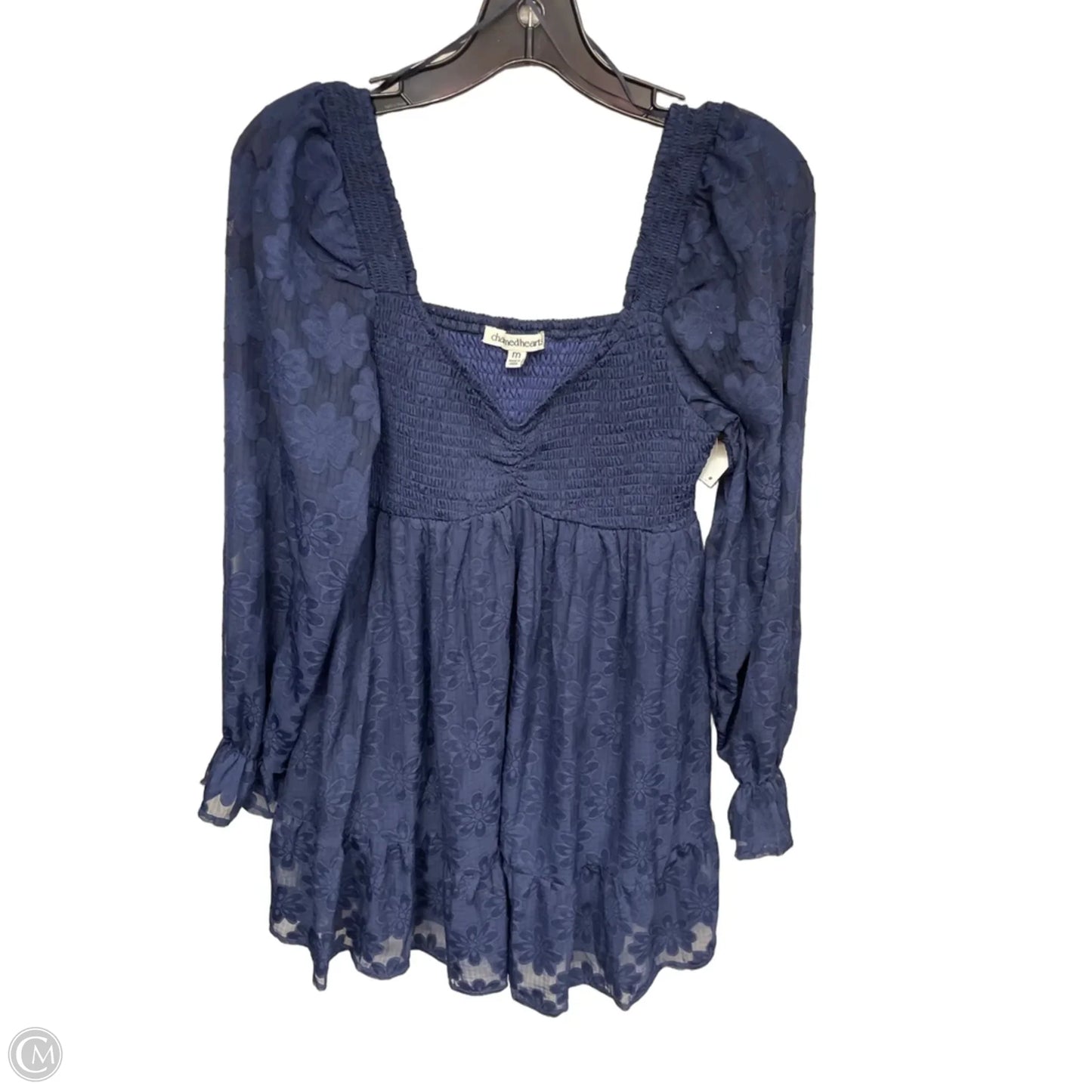 Dress Casual Short By Charmed Hearts In Navy, Size: M