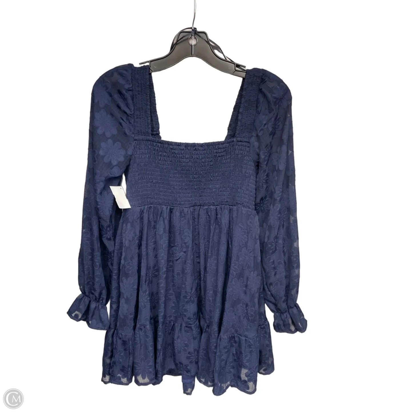 Dress Casual Short By Charmed Hearts In Navy, Size: M