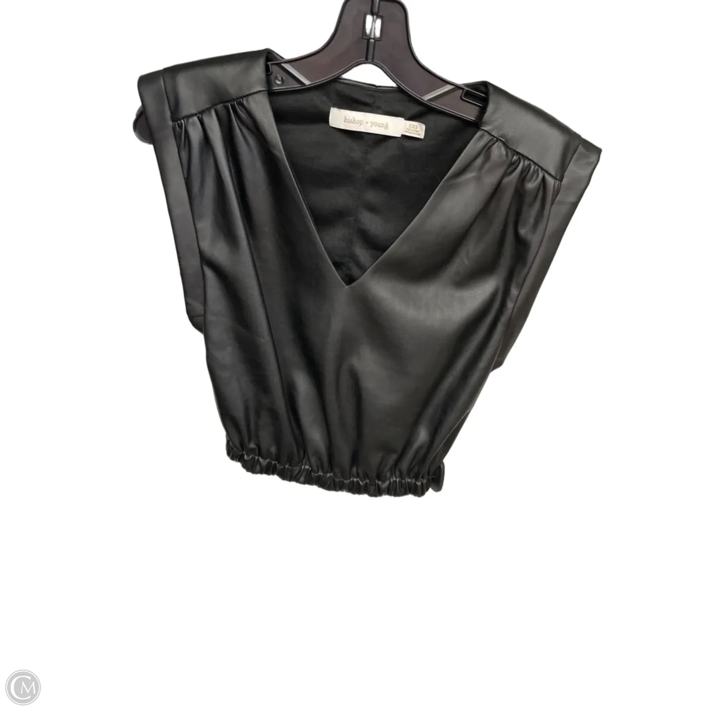 Top Sleeveless By Bishop + Young In Black, Size: Xxs