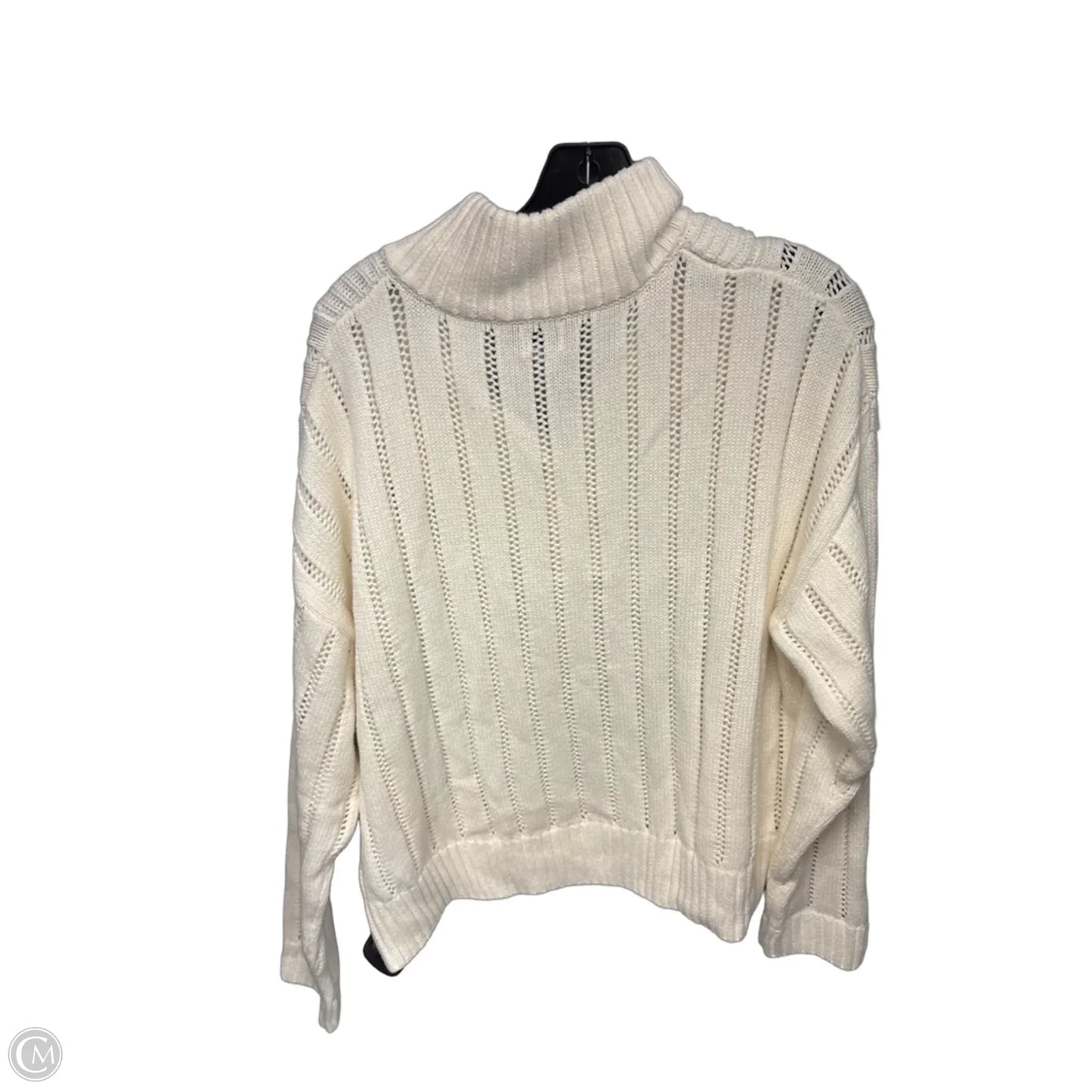 Sweater By A New Day In Cream, Size: Xl