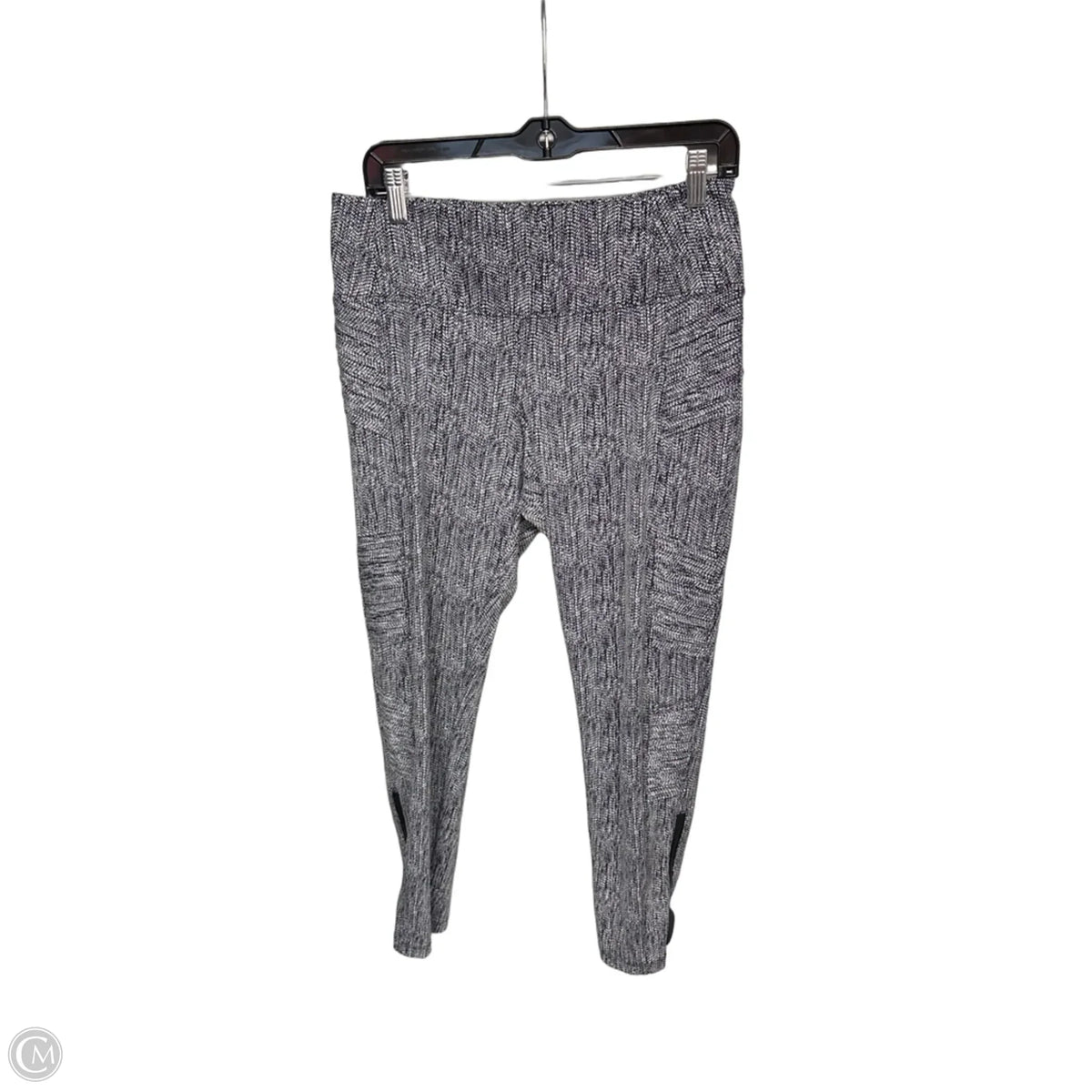 Athletic Pants By Athleta In Black & White, Size: L