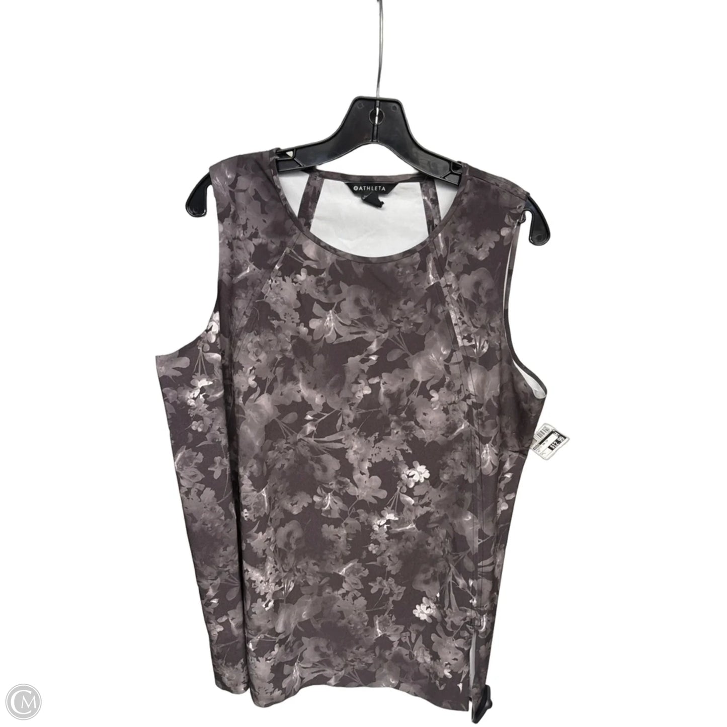 Athletic Tank Top By Athleta In Grey, Size: L
