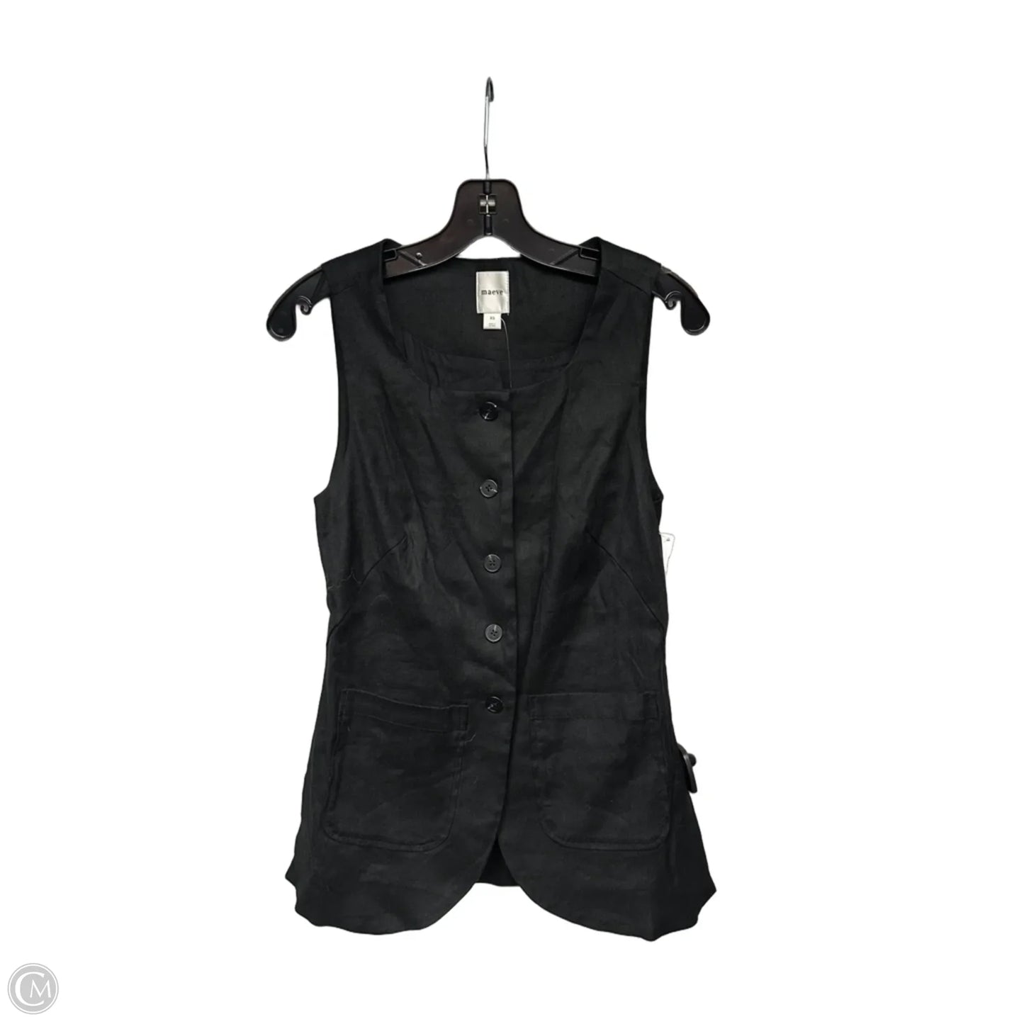 Top Sleeveless By Maeve In Black, Size: Xs
