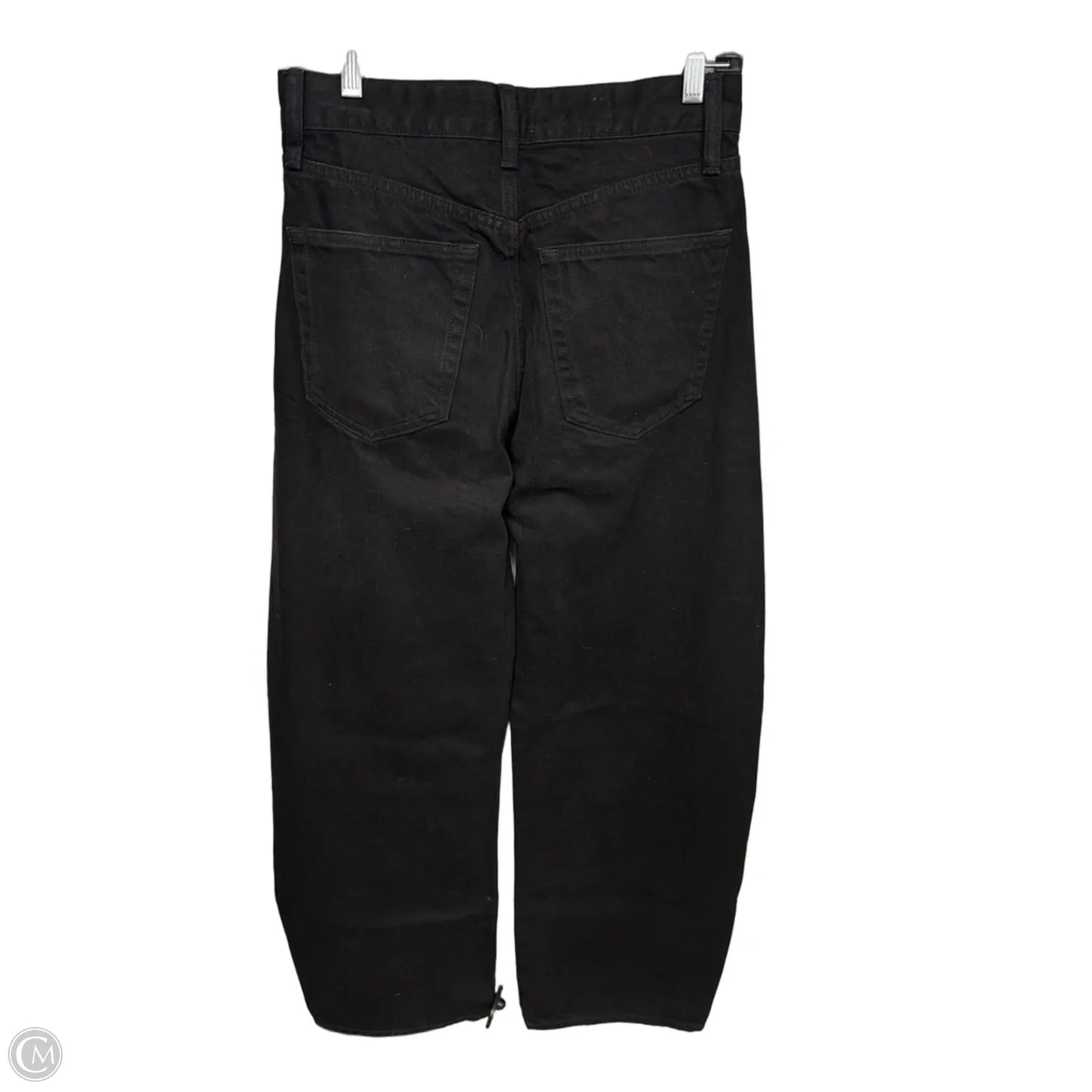 Jeans Wide Leg By Zara In Black, Size: 4