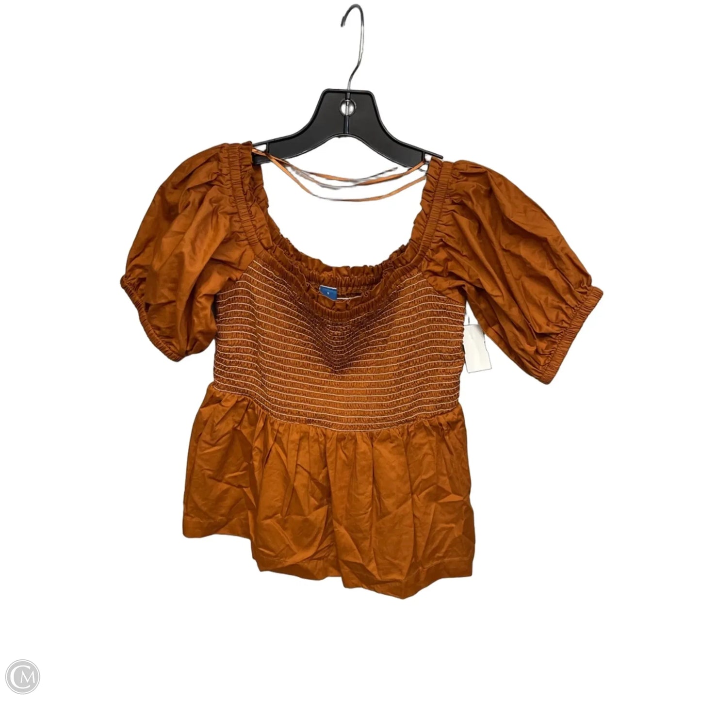 Top Short Sleeve By Old Navy In Orange, Size: S