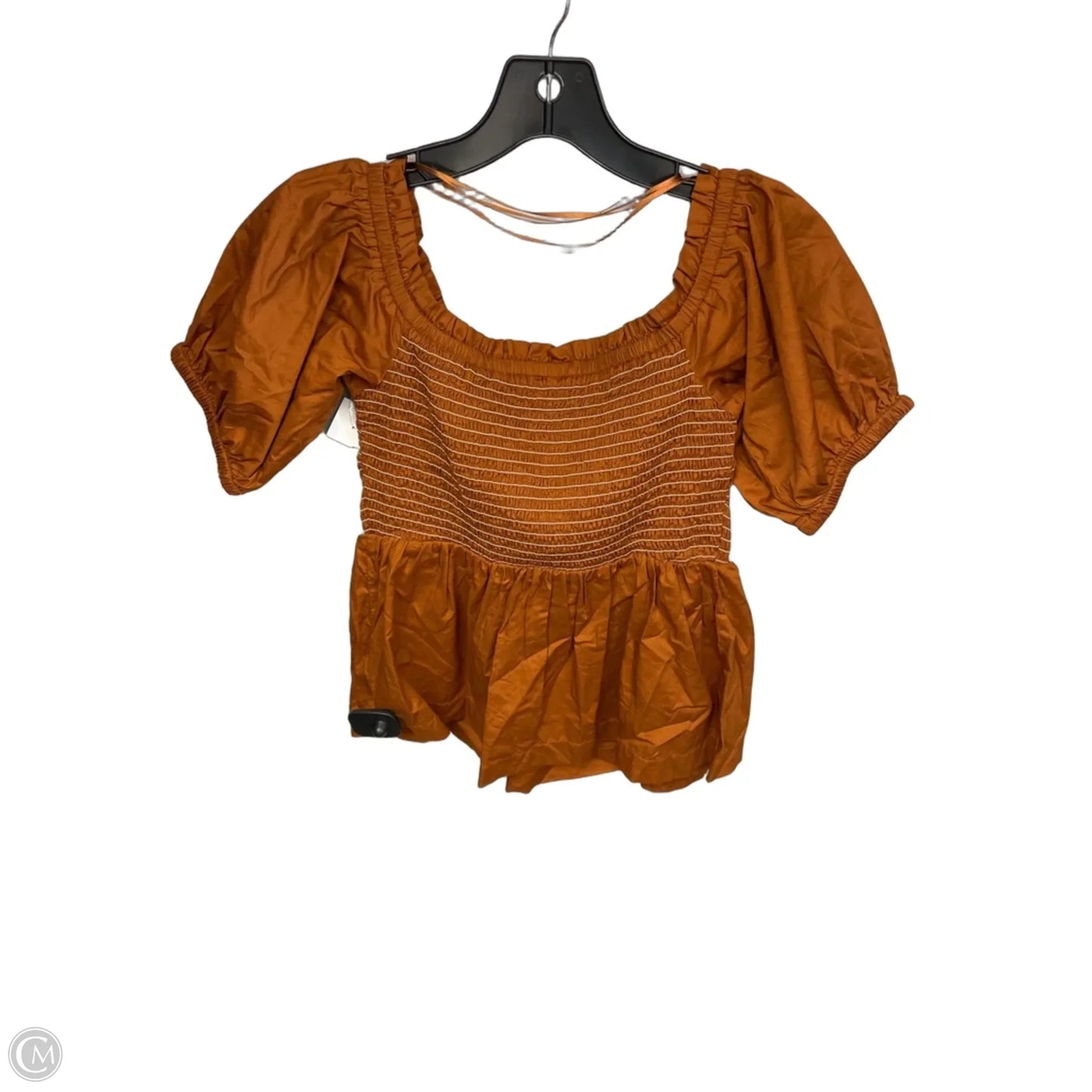 Top Short Sleeve By Old Navy In Orange, Size: S
