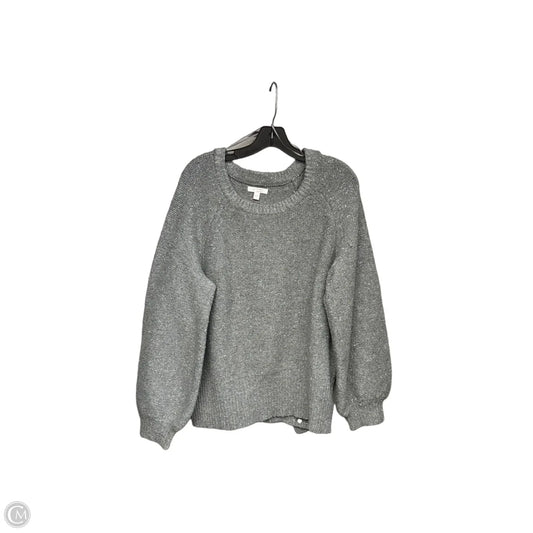 Sweater By Lc Lauren Conrad In Silver, Size: Xxl