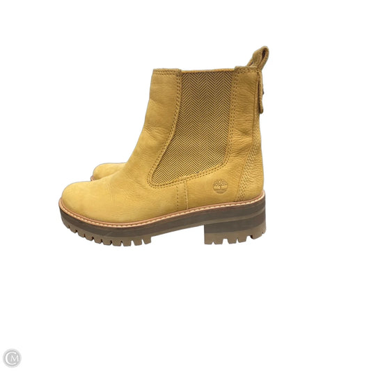 Boots Ankle Flats By Timberland In Tan, Size: 6
