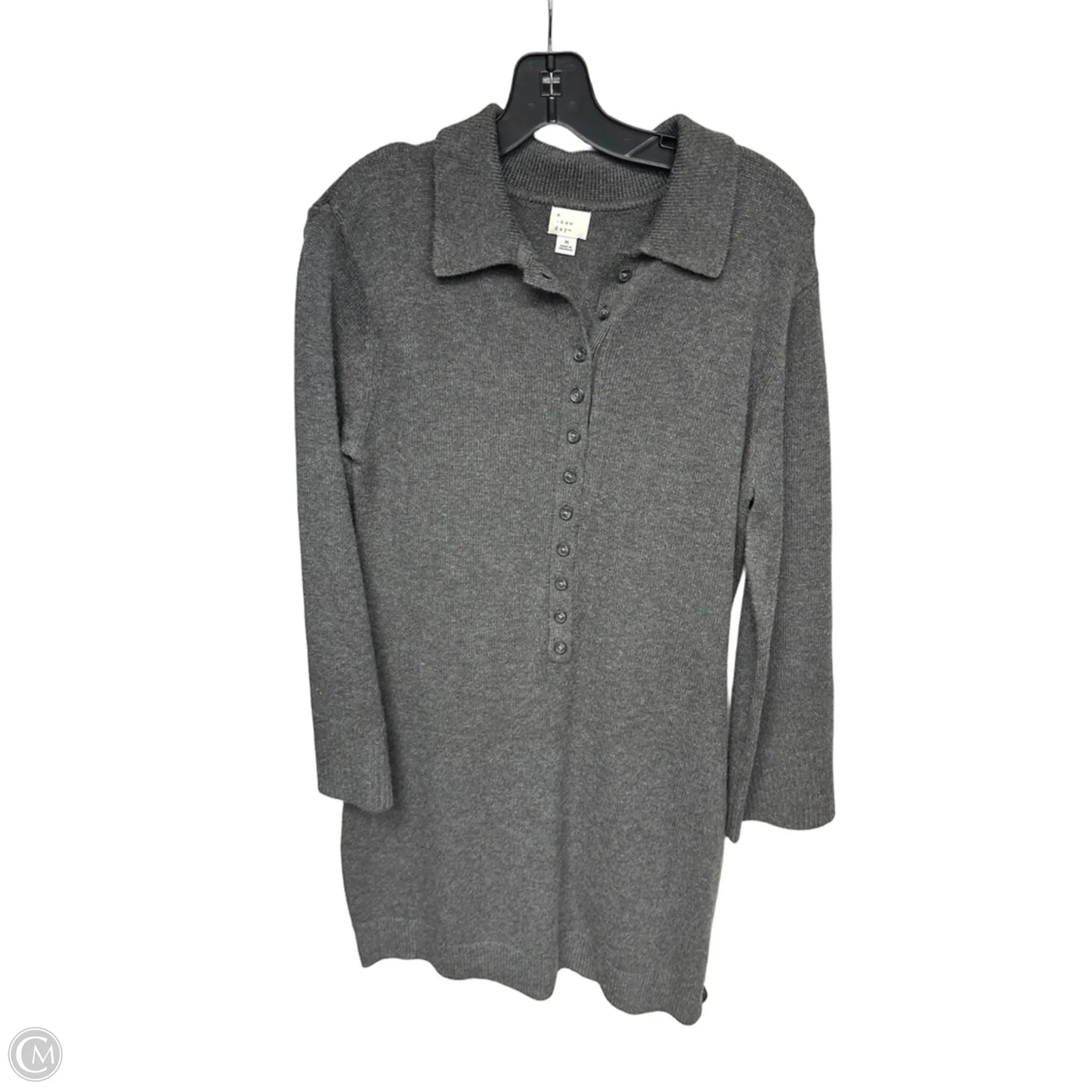 Dress Sweater By A New Day In Grey, Size: M