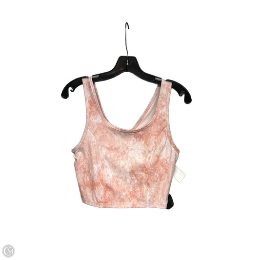 Athletic Bra By Rbx In Orange, Size: M