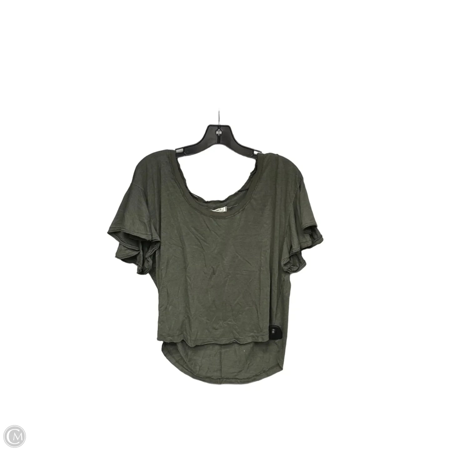 Top Short Sleeve Basic By We The Free In Green, Size: S