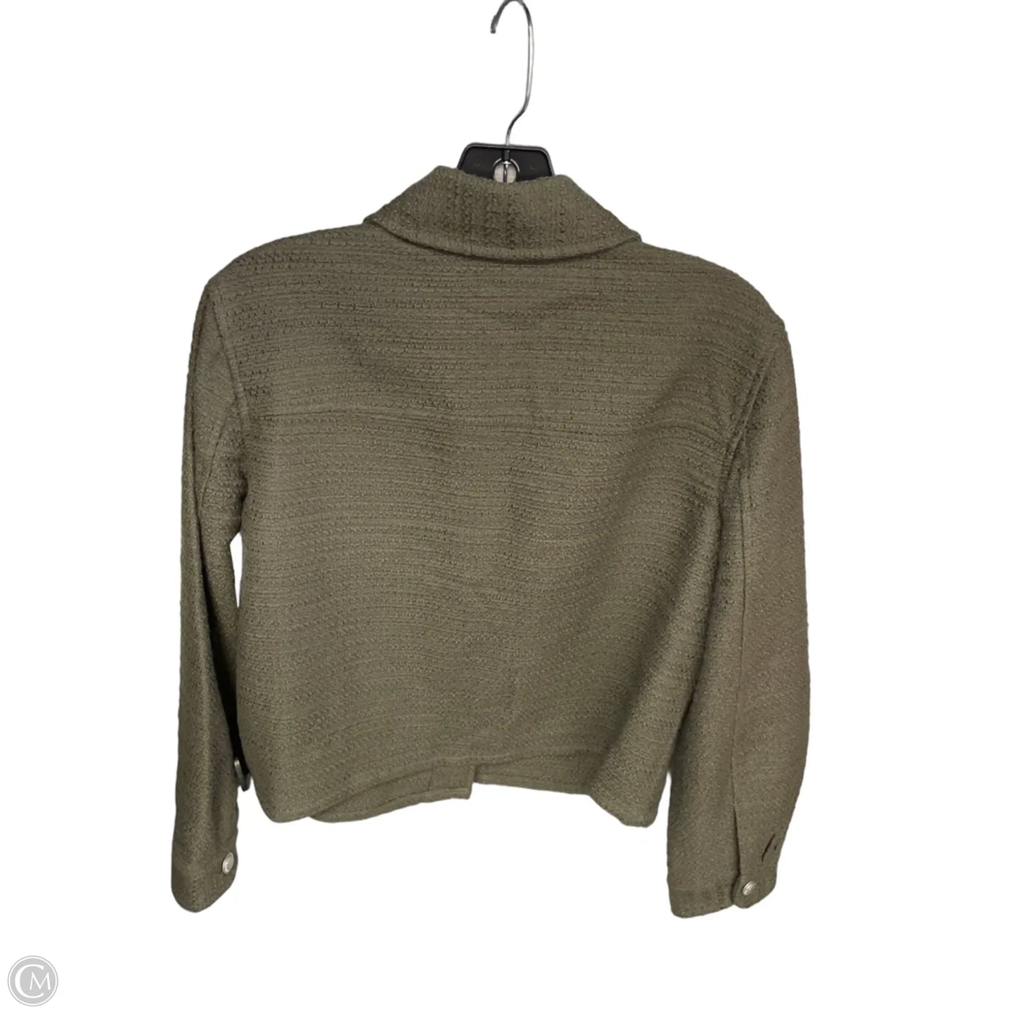 Jacket Other By Express In Green, Size: M