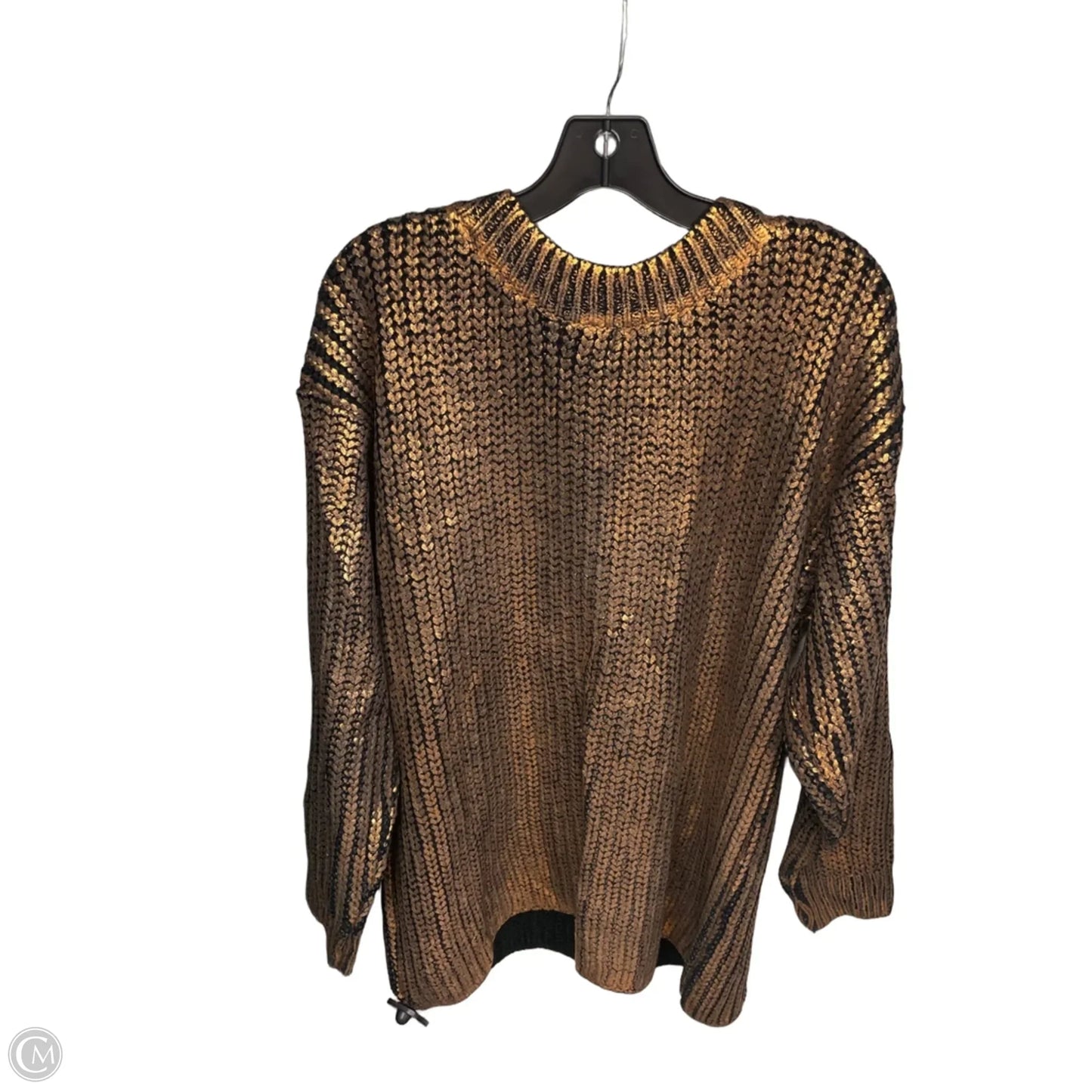 Sweater By Bibi In Bronze, Size: M