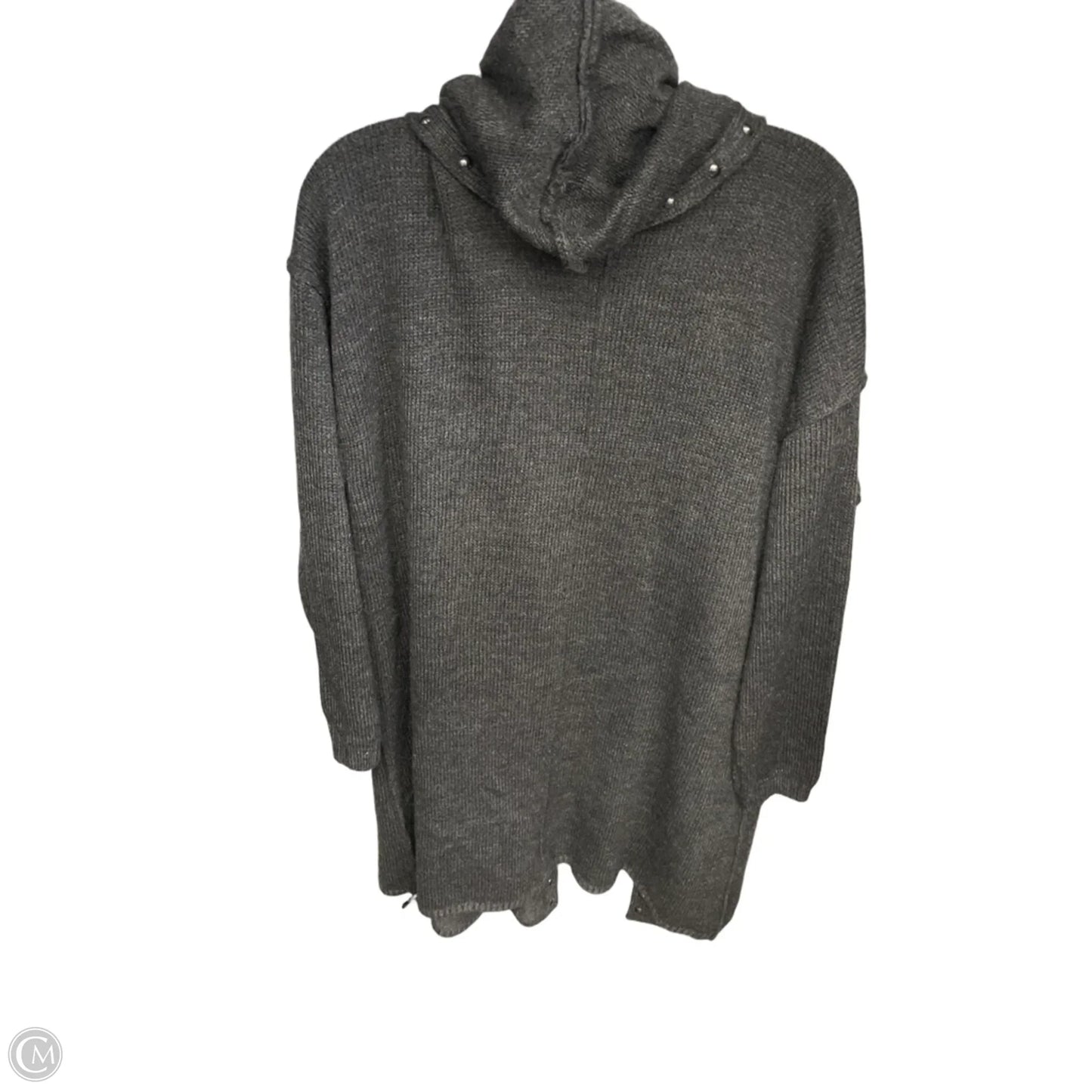 Cardigan By Cyrus In Grey, Size: 2x