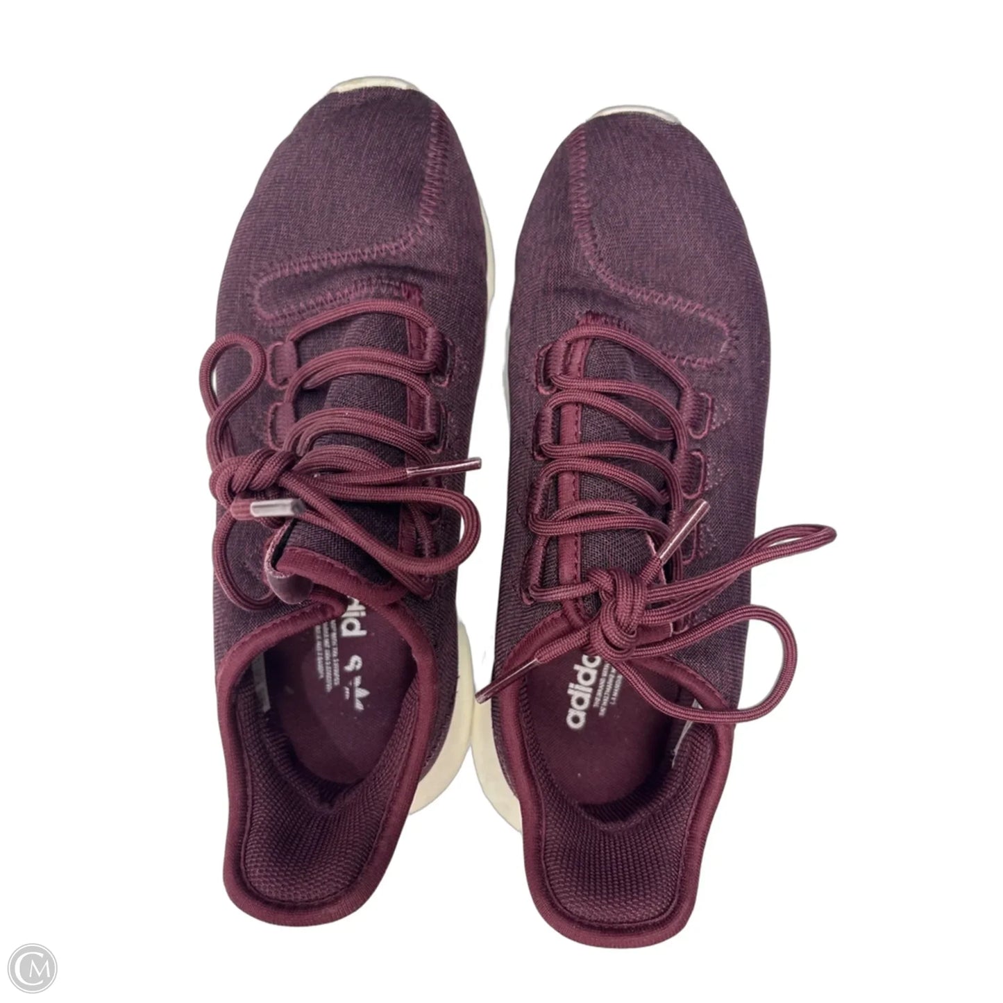 Shoes Athletic By Adidas In Maroon, Size: 7