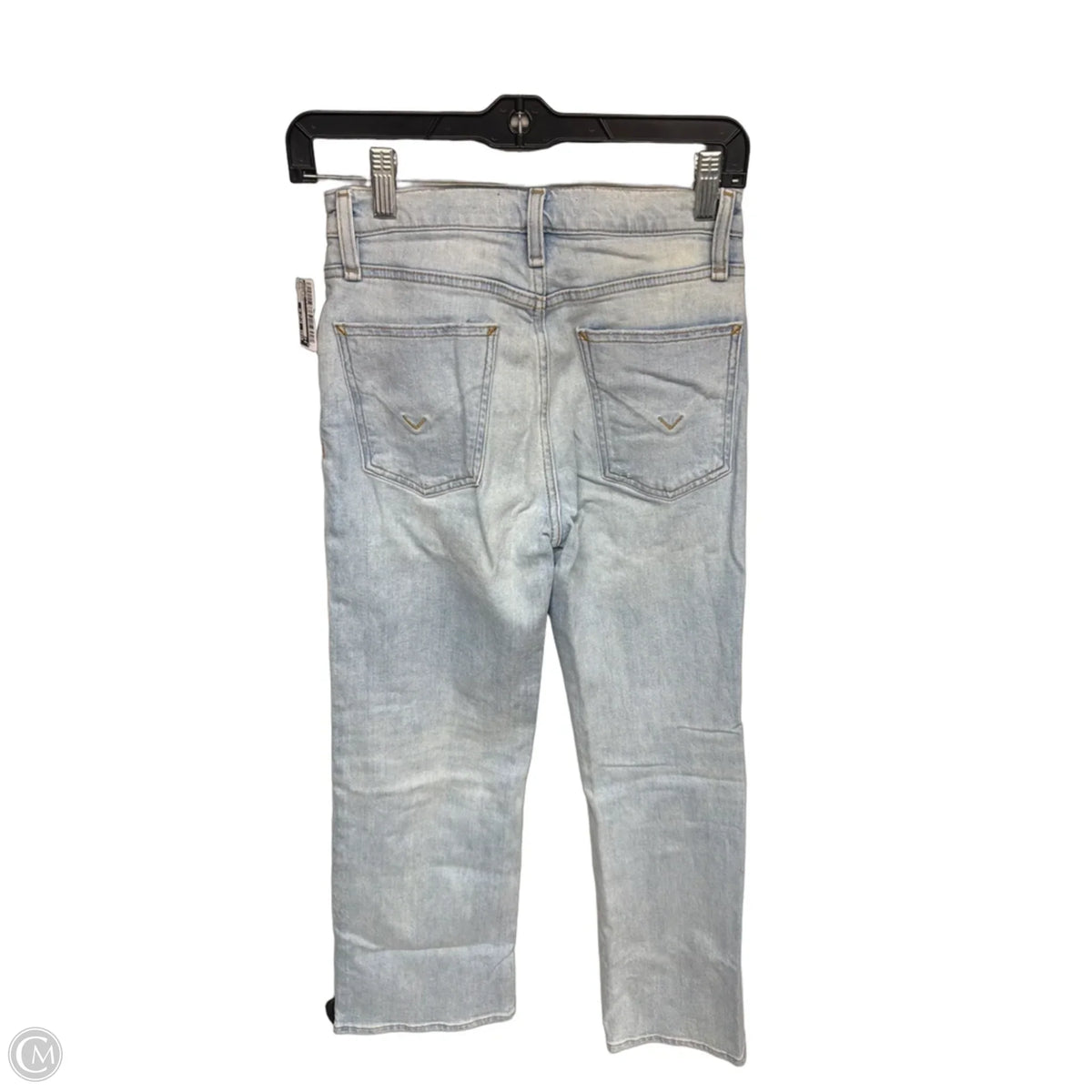 Jeans Straight By Hudson In Blue Denim, Size: 0