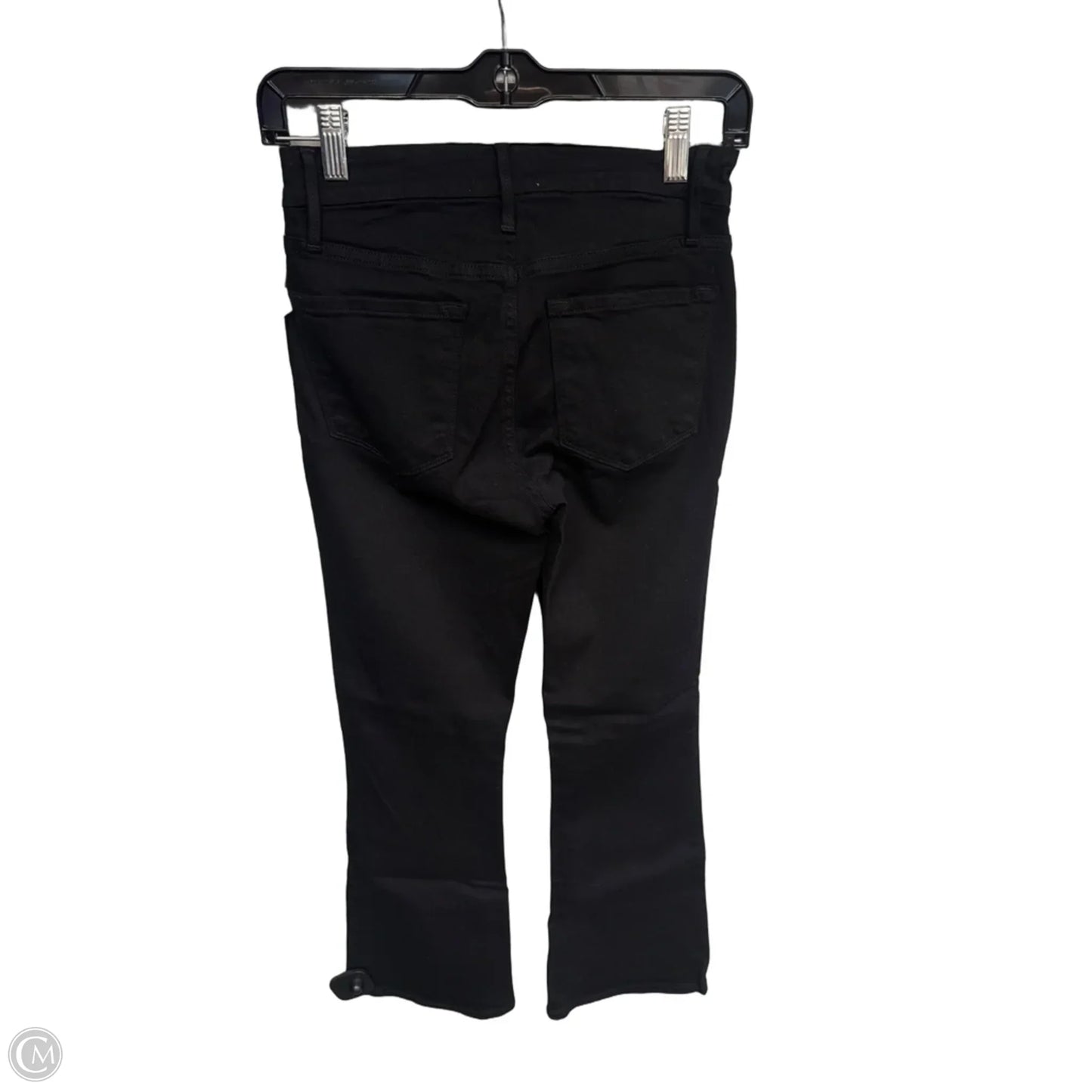 Jeans Boot Cut By Frame In Black, Size: 0