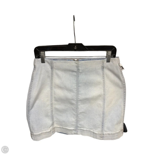 Skirt Mini & Short By Wild Fable In Blue Denim, Size: 10