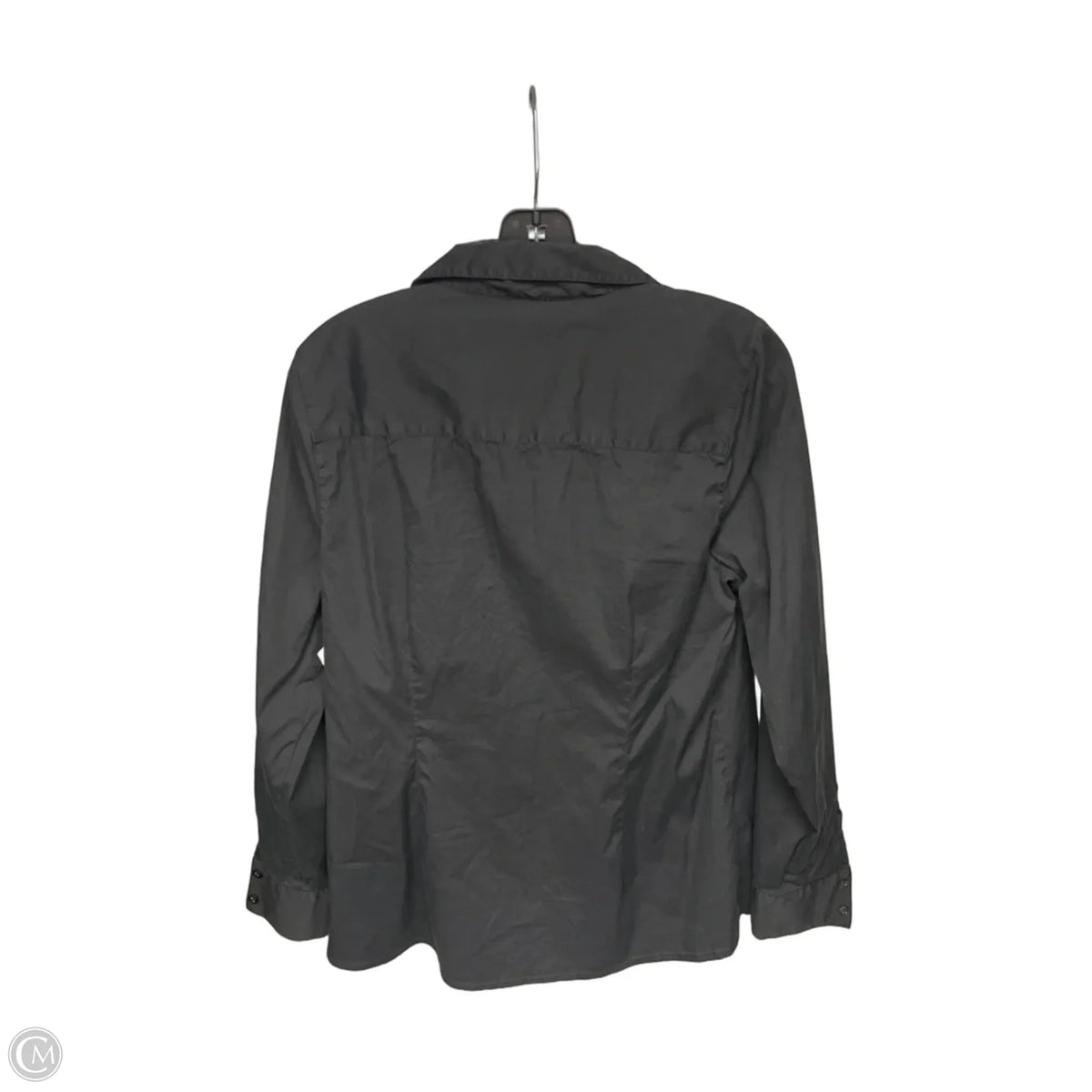 Top Long Sleeve By Boston Proper In Black, Size: 16