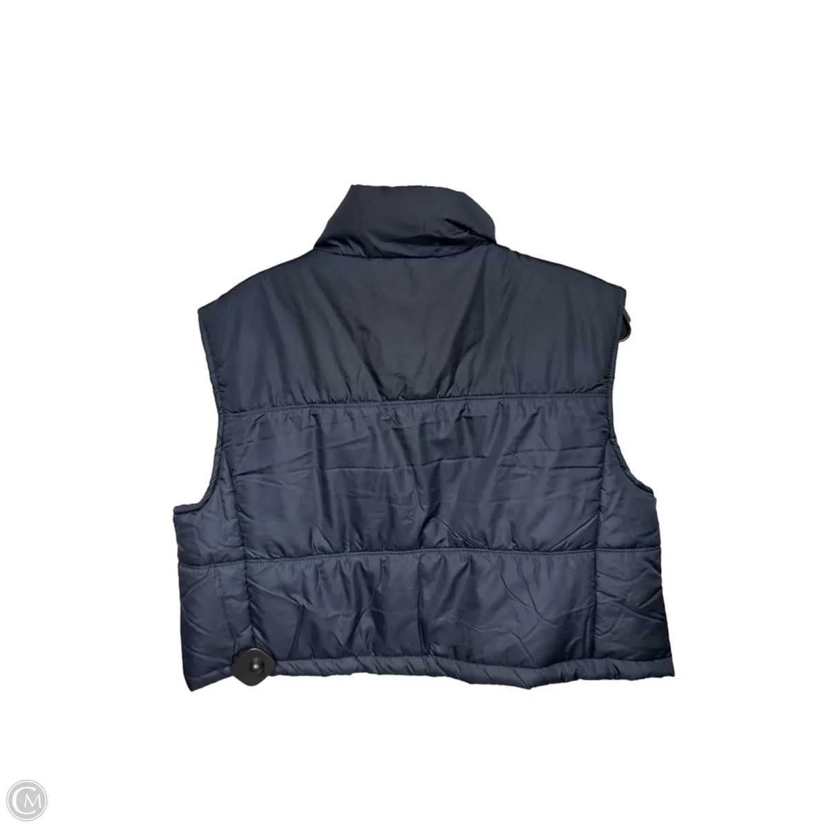 Vest Puffer & Quilted By Thread And Supply In Blue, Size: M