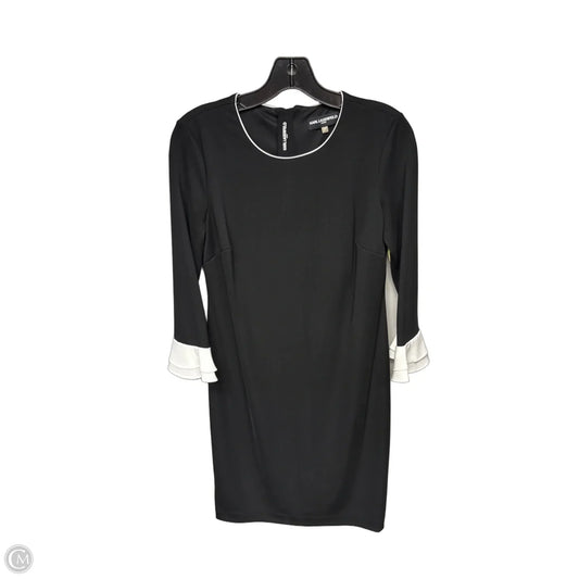Dress Designer By Karl Lagerfeld In Black & White, Size: 4