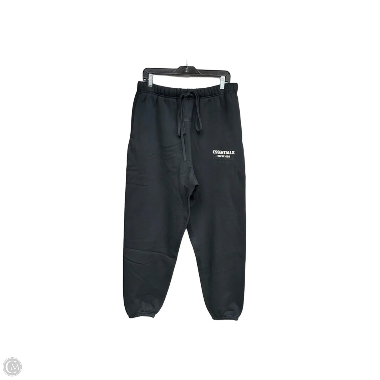 Athletic Pants By Essentials In Black, Size: L