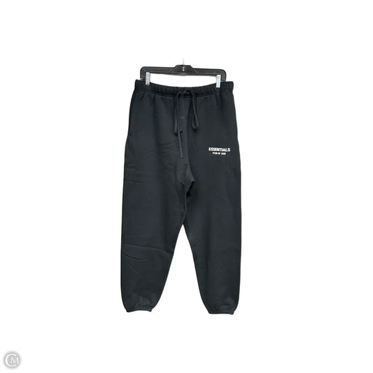 Athletic Pants By Essentials In Black, Size: L
