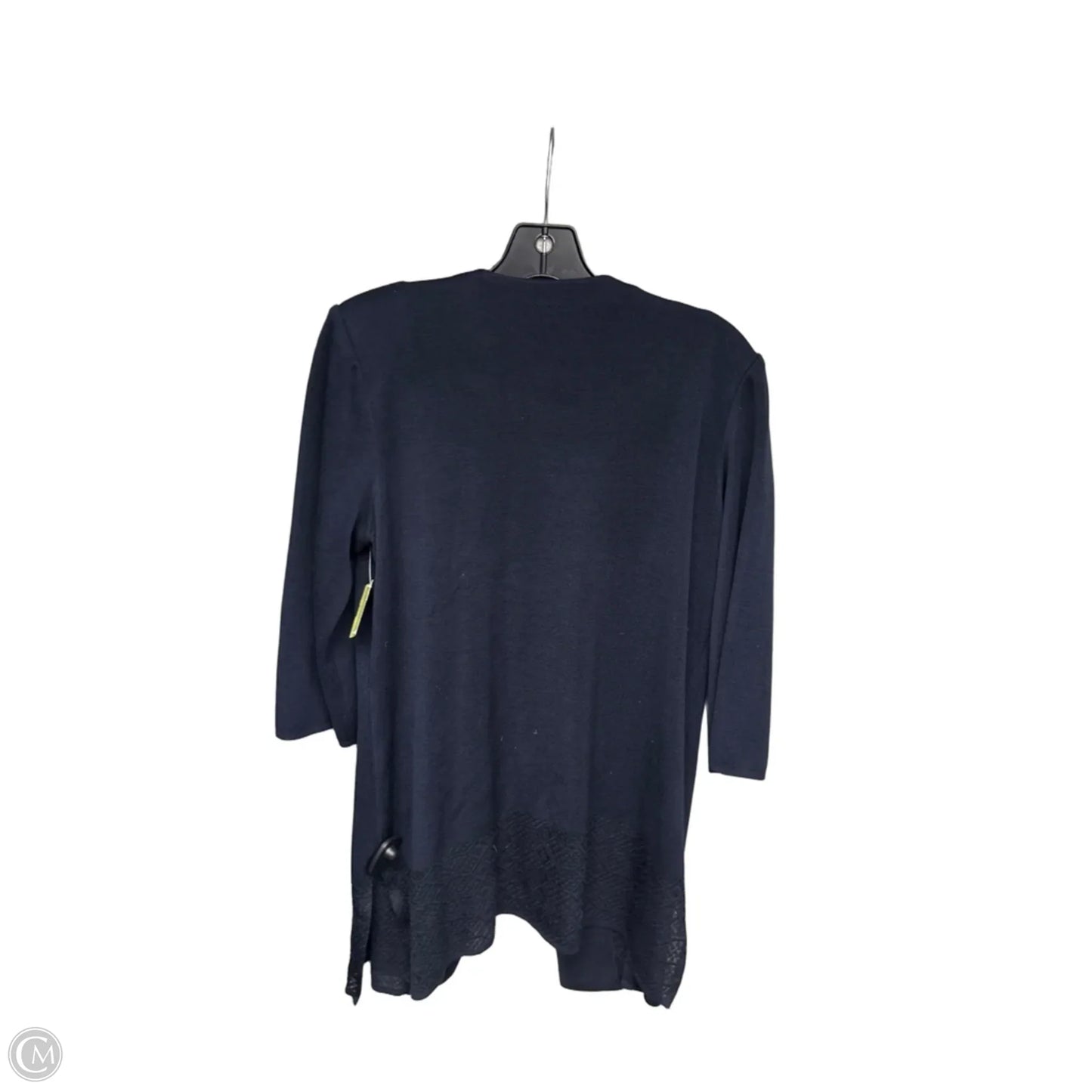 Cardigan By Ming Wang In Navy, Size: M