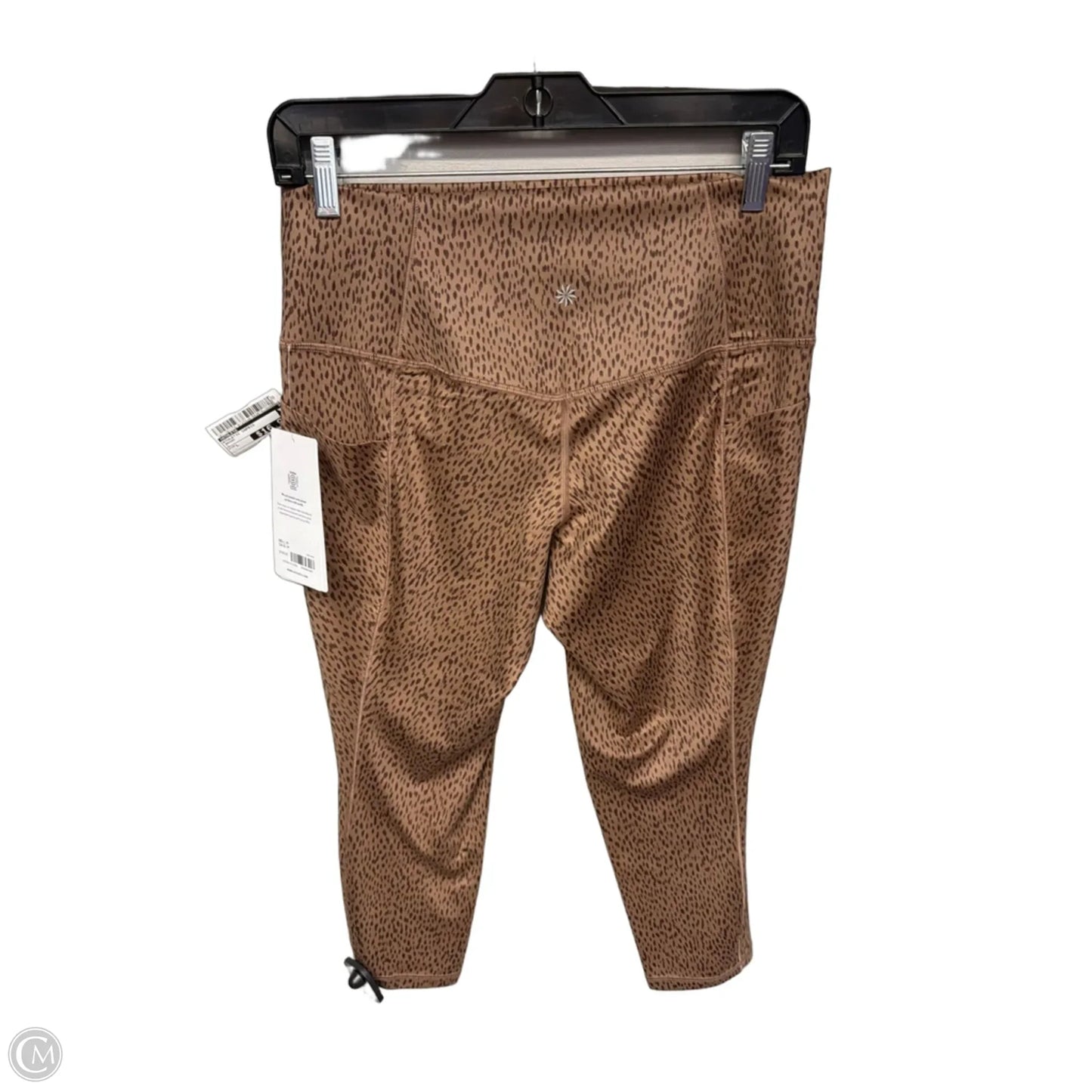 Athletic Capris By Athleta In Brown, Size: L