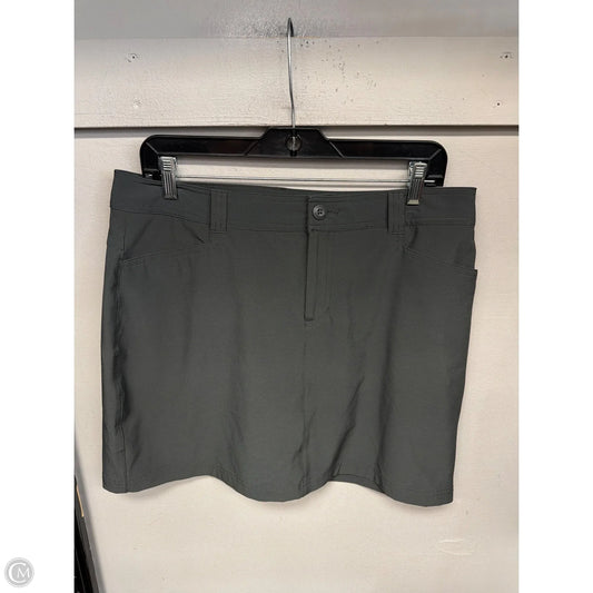 Athletic Skort By Eddie Bauer In Grey, Size: 10