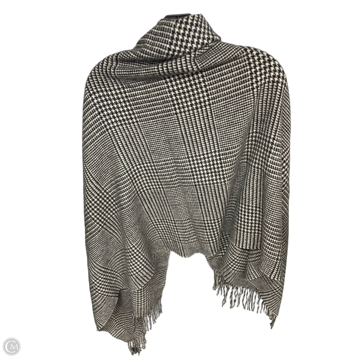 Shawl By J. Crew In Black & White