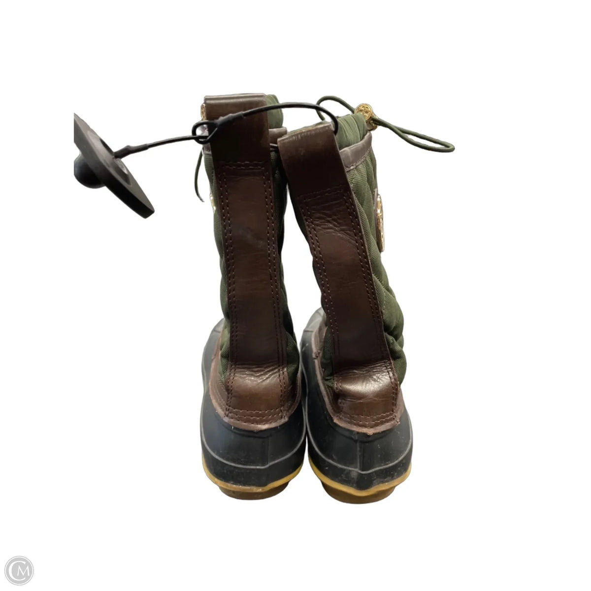 Boots Designer By Tory Burch In Green, Size: 9