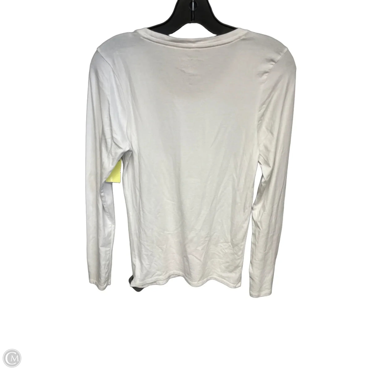 Top Long Sleeve Basic By Lucky Brand In White, Size: S