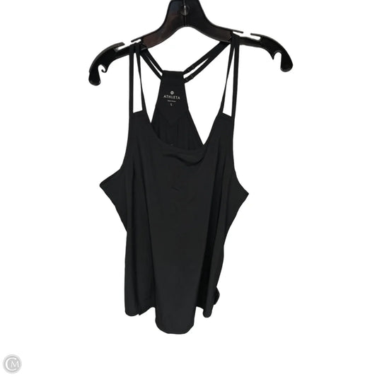 Athletic Tank Top By Athleta In Black, Size: L