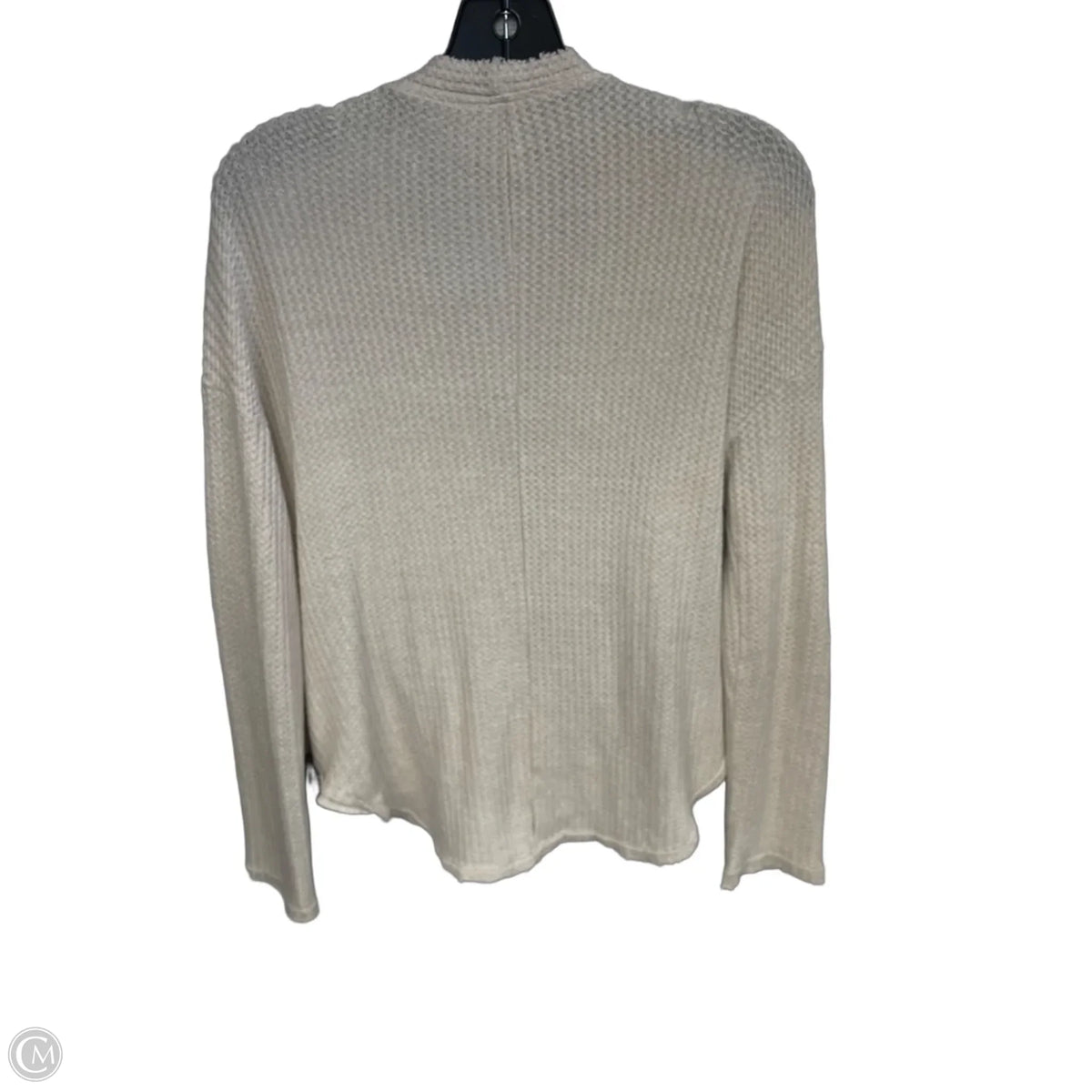 Top Long Sleeve By Allison Joy In Beige, Size: S