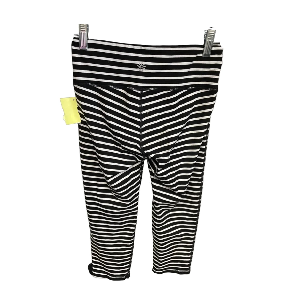 Athletic Capris By Athleta In Black & White, Size: Xs