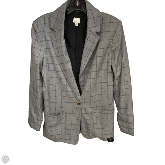Blazer By A New Day In Grey, Size: Xs