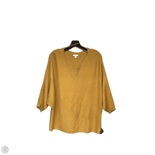 Top Short Sleeve By Pure Jill In Yellow, Size: Mp