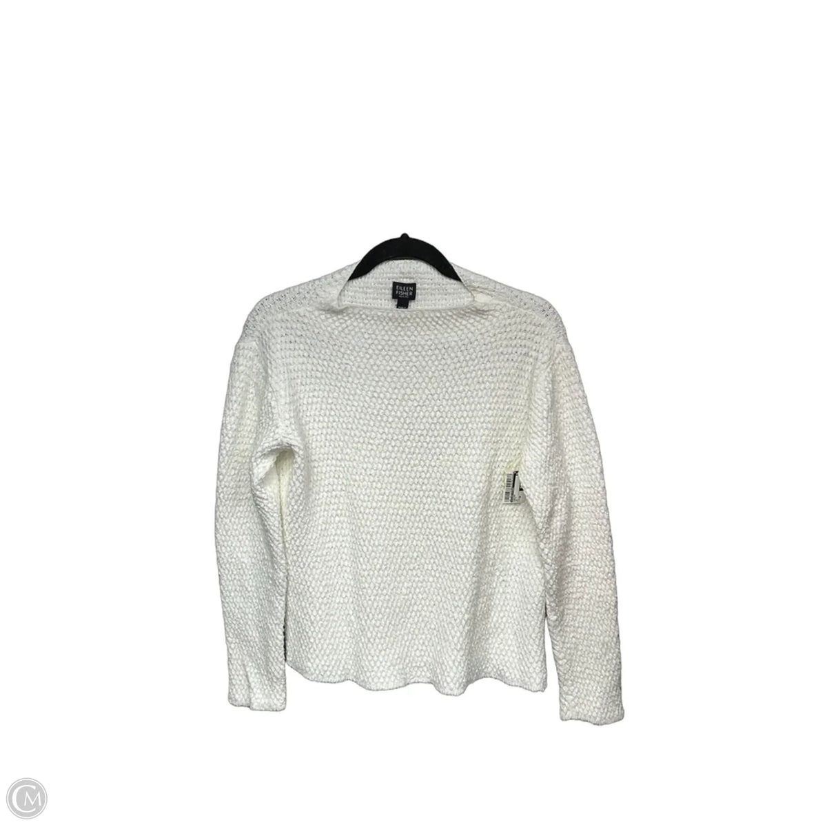 Sweater By Eileen Fisher In White, Size: Mp