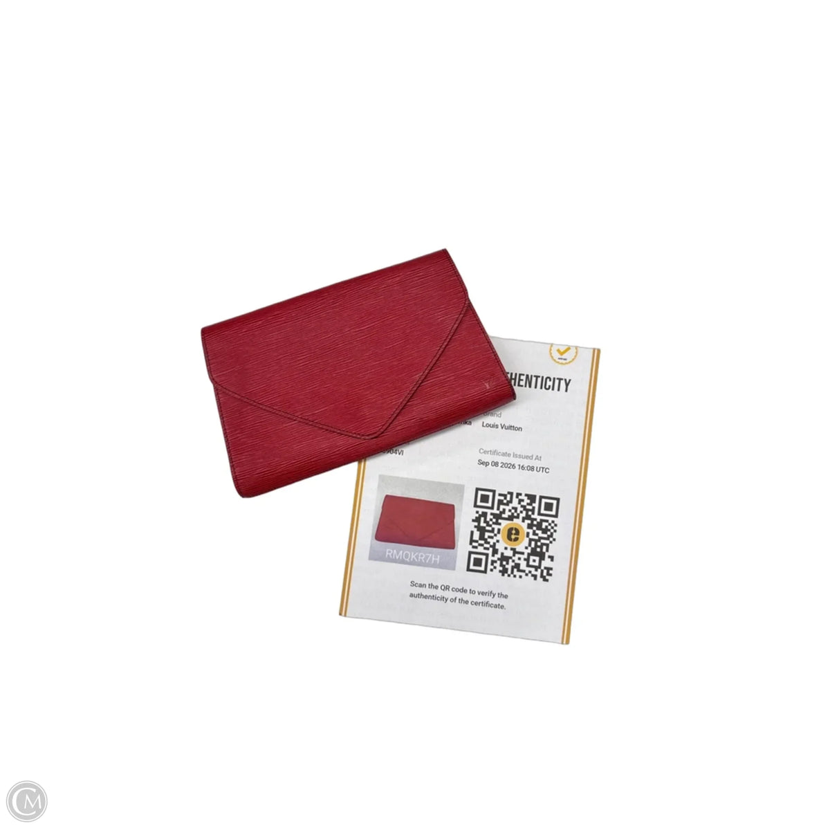 Clutch Luxury Designer By Louis Vuitton, Size: Medium