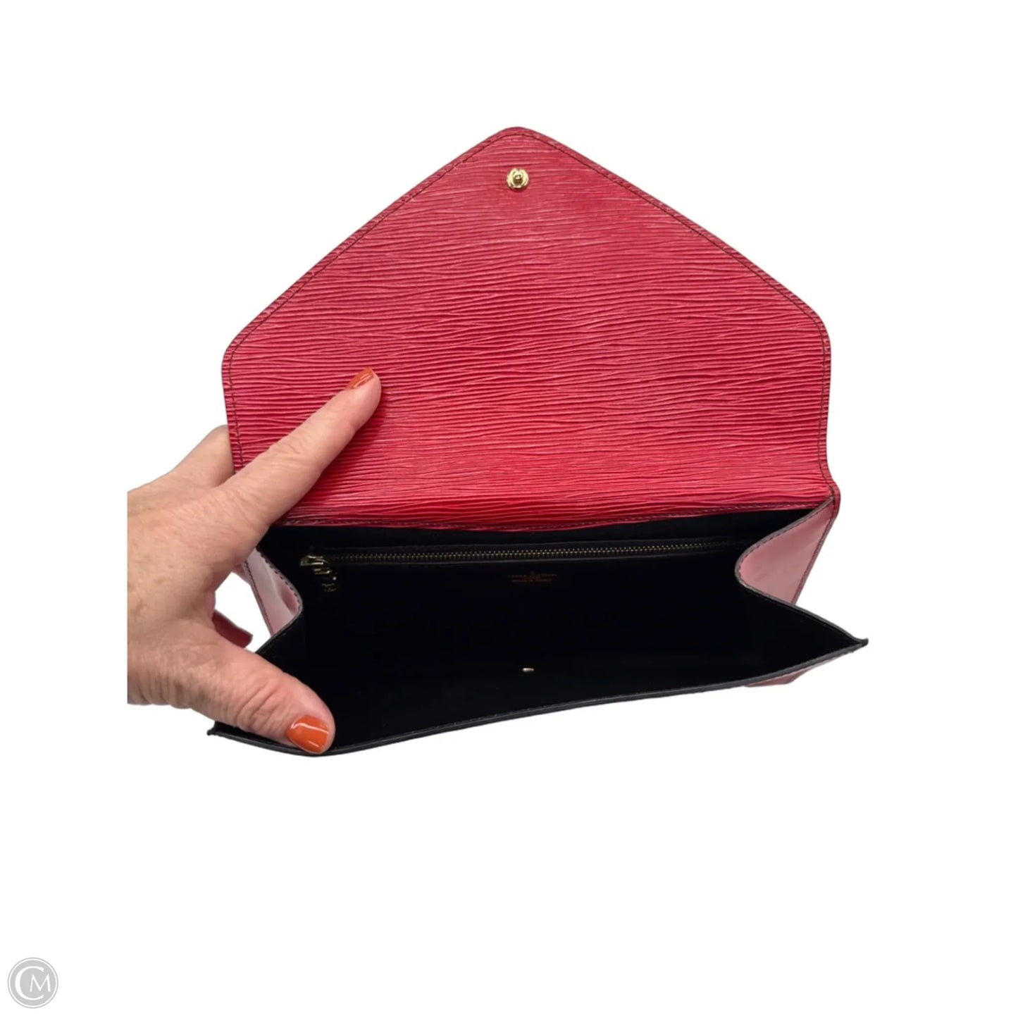 Clutch Luxury Designer By Louis Vuitton, Size: Medium