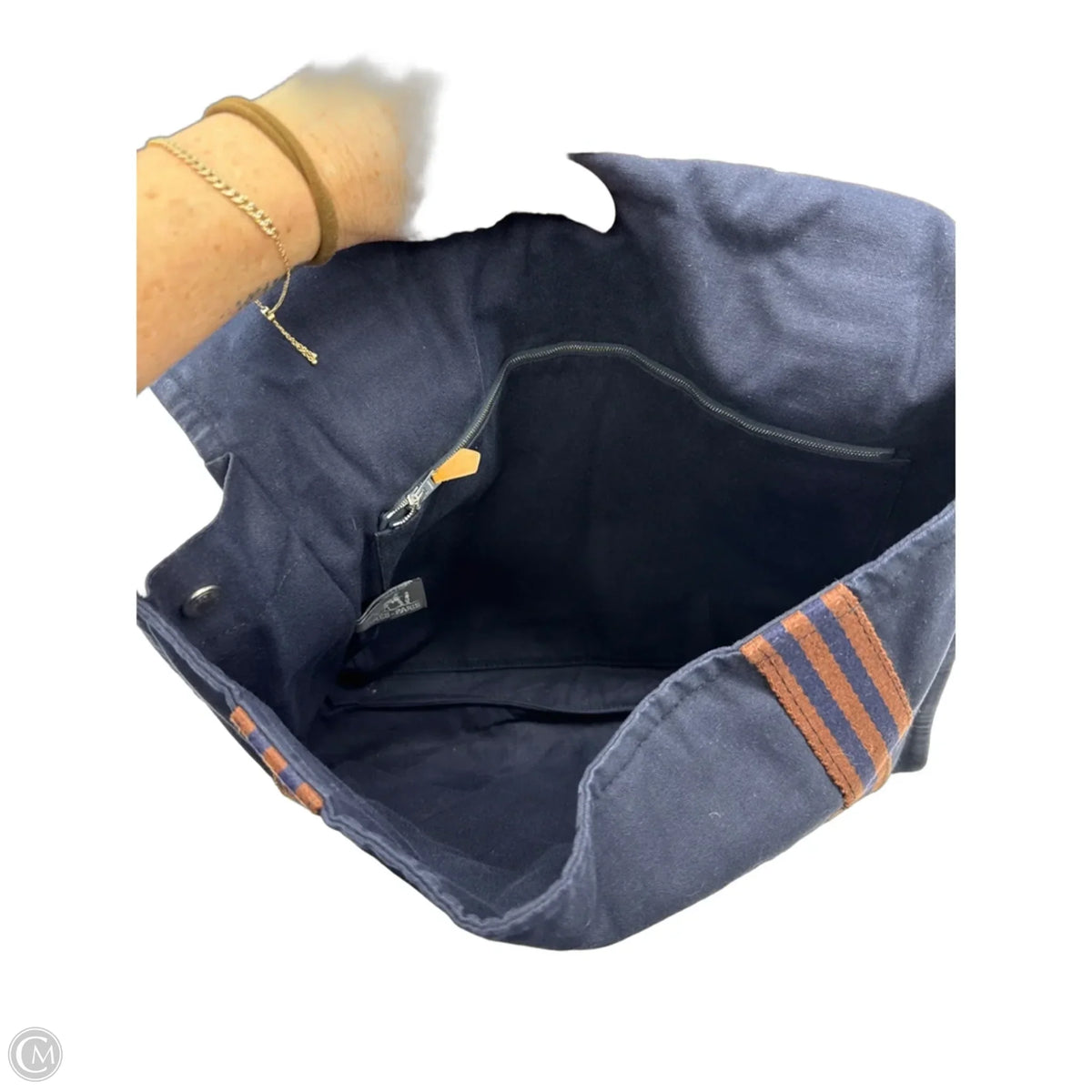 Tote Luxury Designer By Hermes, Size: Large