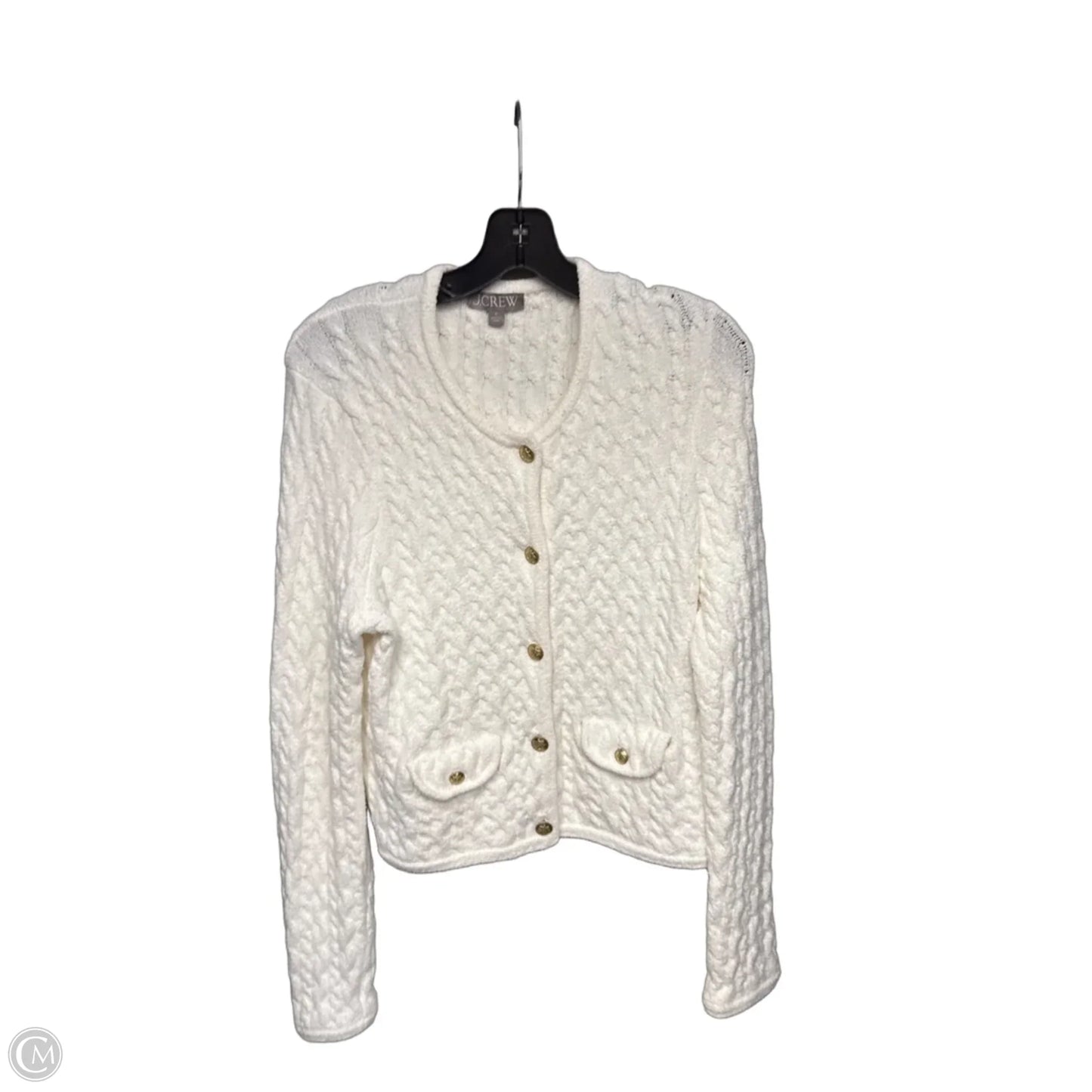 Cardigan By J. Crew In Cream, Size: M