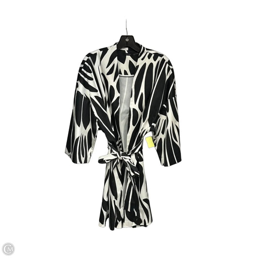 Jacket Other By Natori In Black & White, Size: L