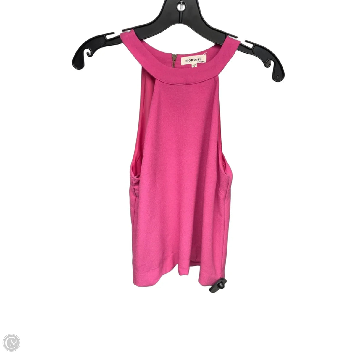 Top Sleeveless By Monteau In Pink, Size: S