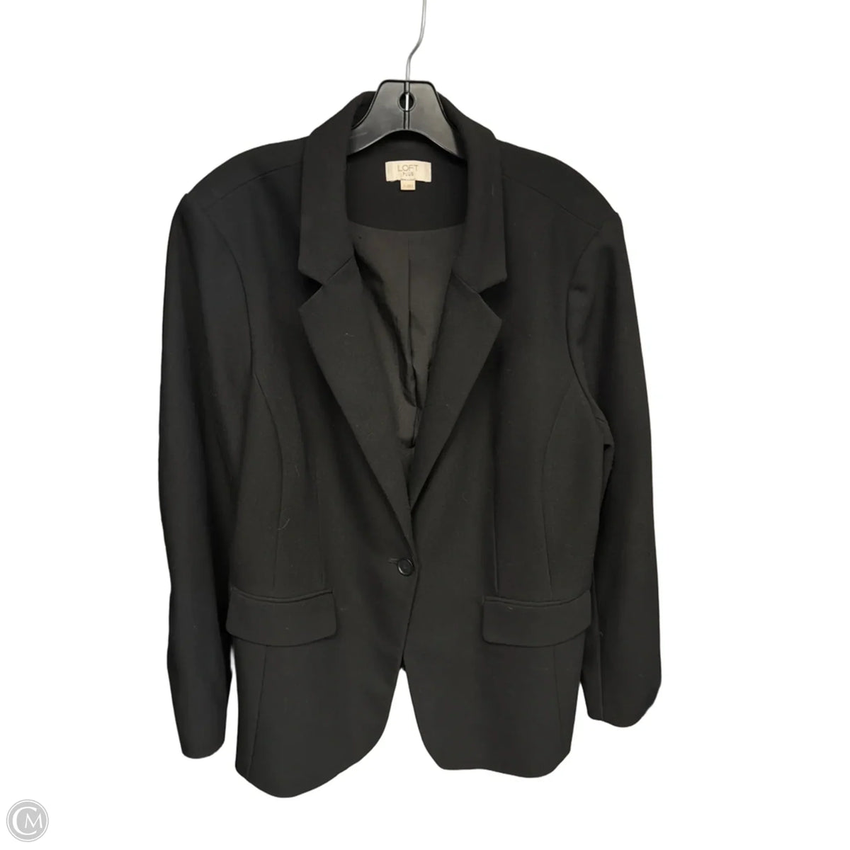 Blazer By Loft In Black, Size: 20