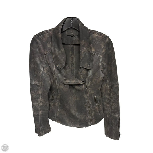 Jacket Moto By Marrakech In Floral Print, Size: M