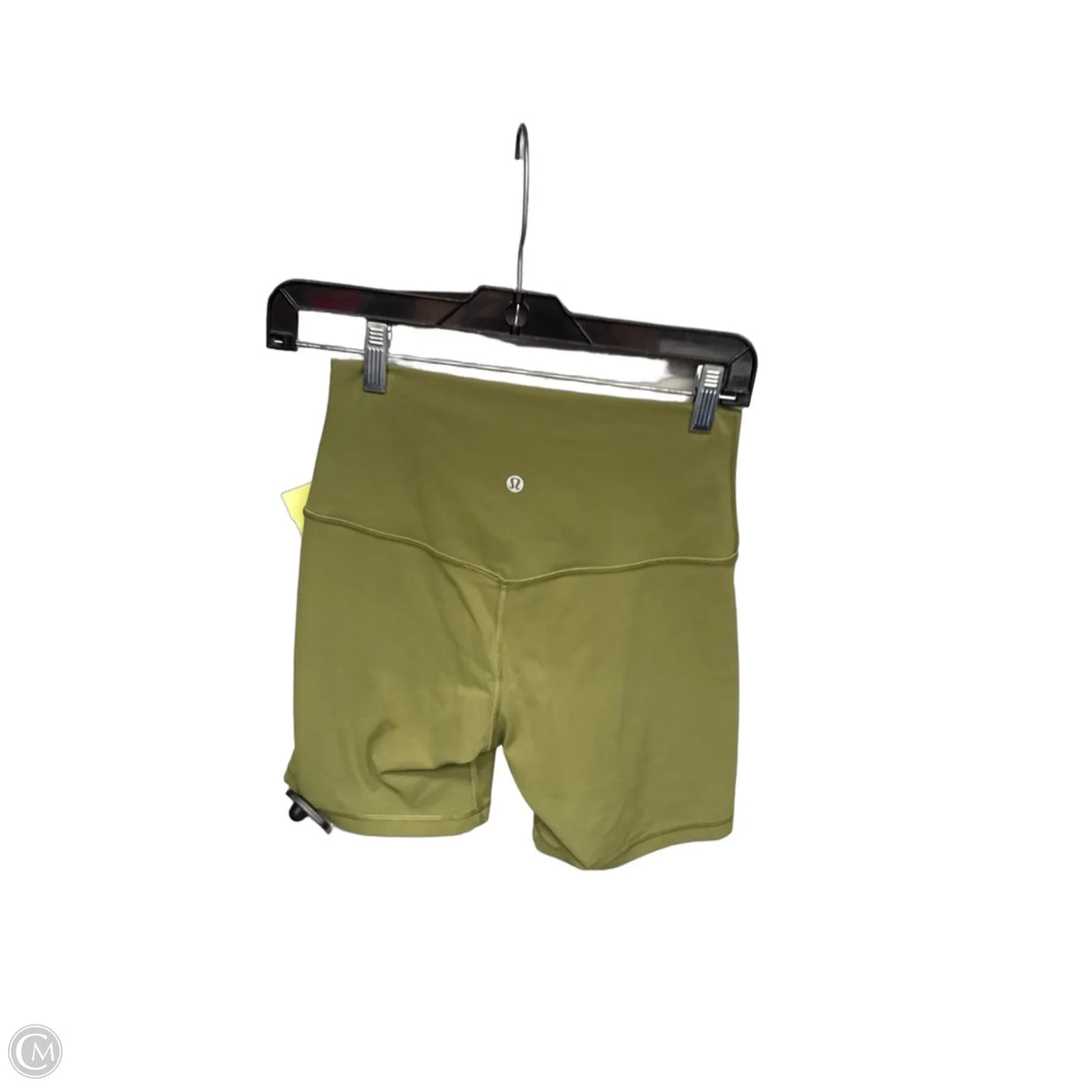 Athletic Shorts By Lululemon In Green, Size: 6