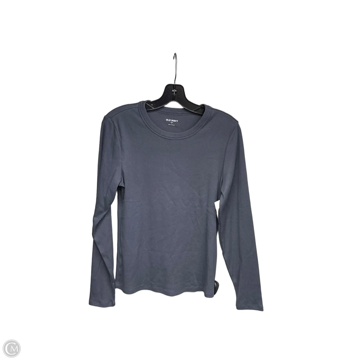 Top Long Sleeve Basic By Old Navy In Blue, Size: L
