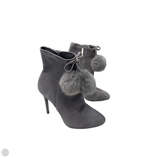 Boots Ankle Heels By Michael By Michael Kors In Grey, Size: 6.5